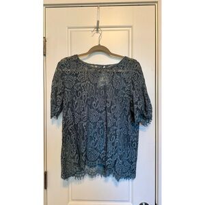 H&M Lace Blouse - Teal